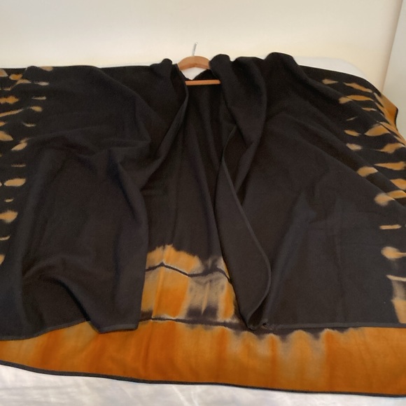 Wool cape and scarf/sash tie dye by an artist - Picture 11 of 17